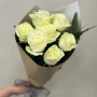 Букет из 7 белых роз