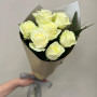 Букет из 7 белых роз фото 2